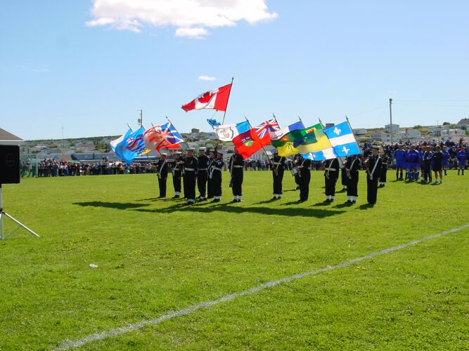 Cadet Corp Colour Guard